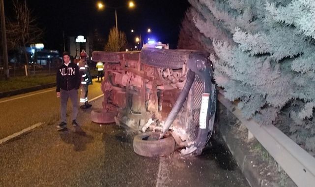 Bursa’da korkutan kaza