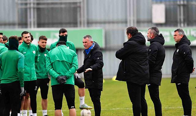 Bursaspor'da Nazilli Belediyespor maçı hazırlıkları sona erdi