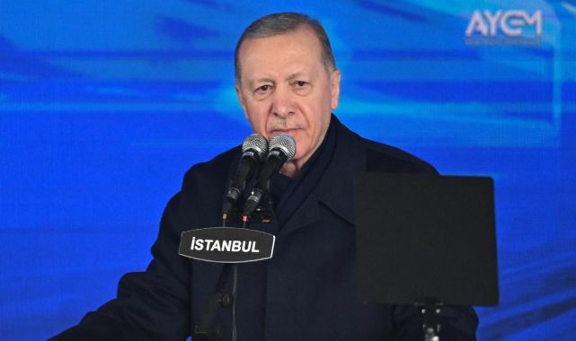 Cumhurbaşkanı Erdoğan: İstanbul'da raylı sistem 338,5 kilometreye çıkıyor