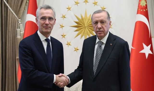 Cumhurbaşkanı Erdoğan, Stoltenberg ile görüştü