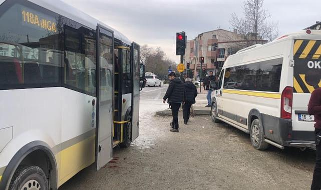 Durak harici durmayan şoföre bıçaklı saldırı