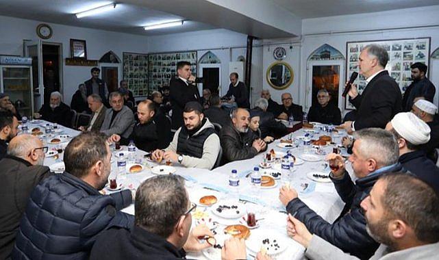 İnegöl'de Bereket Sofrası Hürriyet Camii'ne kuruldu
