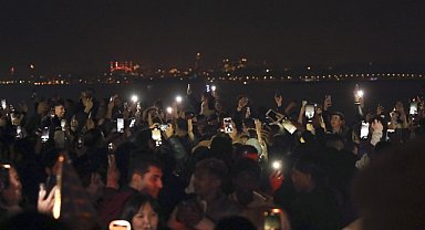 İstanbul'da yeni yıl coşkusu