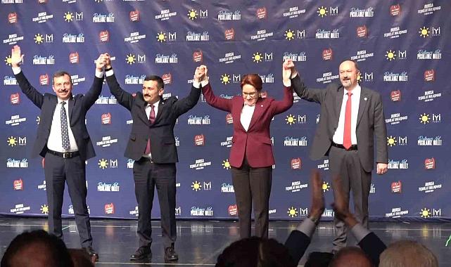 İYİ Parti Bursa Büyükşehir Belediye Başkanı Adayı Milletvekili Türkoğlu oldu