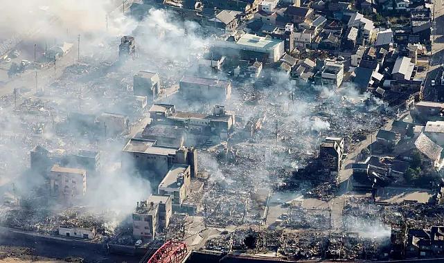 Japonya'daki depremlerde ölenlerin sayısı 78'e çıktı: 50'den fazla kişinin akıbeti bilinmiyor