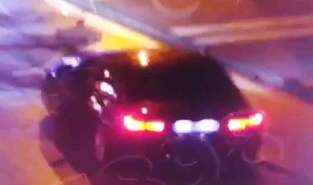Kavşakta drift 32 bin liraya maloldu