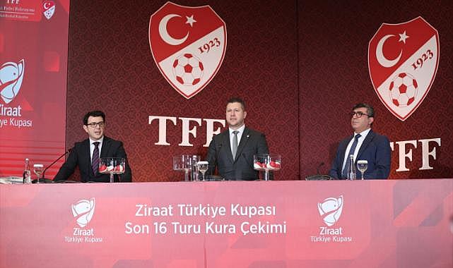 Türkiye Kupası'nda son 16 tur eşleşmeleri belli oldu