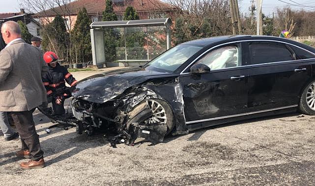 AK Parti'li milletvekili İnci trafik kazasında yaralandı