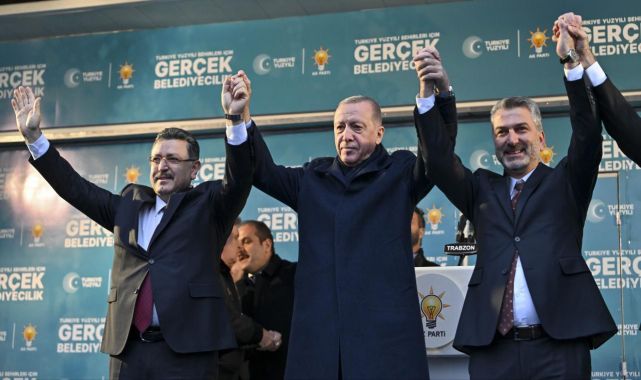 AK Parti'nin Trabzon ilçe belediye başkan adayları tanıtıldı