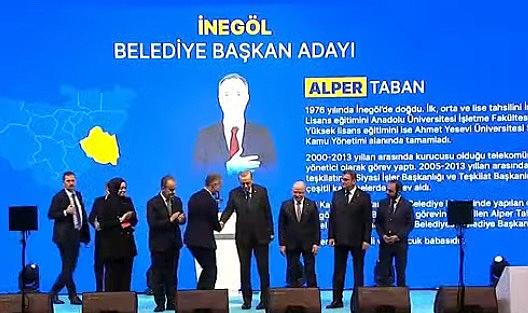 Alper Taban yeniden aday gösterildi