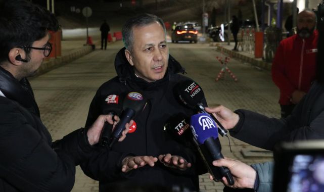 Bakan Yerlikaya: Maden ocağında arama çalışmaları gece gündüz devam ediyor