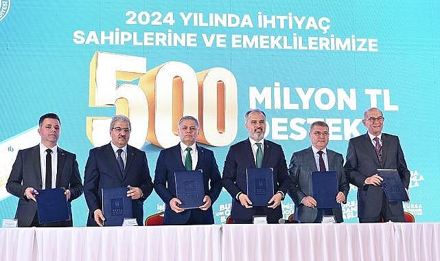 Bursa Büyükşehir’den esnafa 500 Milyon TL’lik can suyu