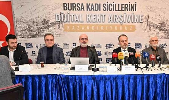 Bursa'da 'Kadı Sicilleri' kent arşivine kazandırılıyor