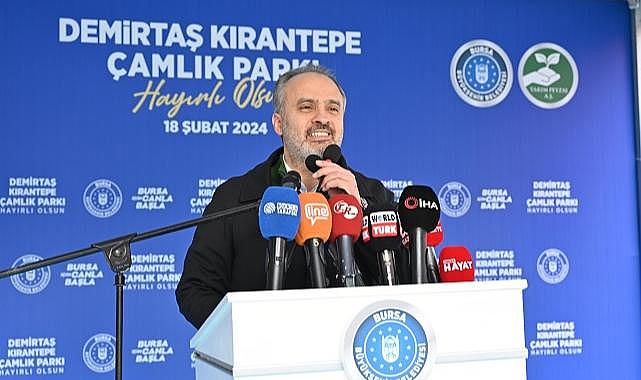 Bursa'da ‘Yeşil’ yatırımlar şehre nefes aldırıyor