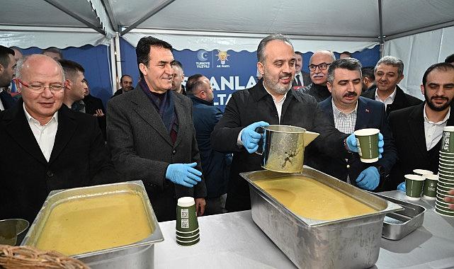 Bursa'nın Belediye Başkanları seçim startını Emirsultan'da bir araya gelerek verdi