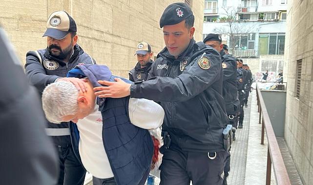 Bursa'da "Kafes-46" operasyonunda 14 kişiye tutuklama