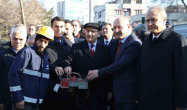 Bursa'da Merinos Polis Merkezi Amirliği yeni binasının temeli atıldı