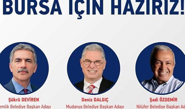 CHP Bursa'da büyük değişim. Merakla beklenen adaylar belli oldu