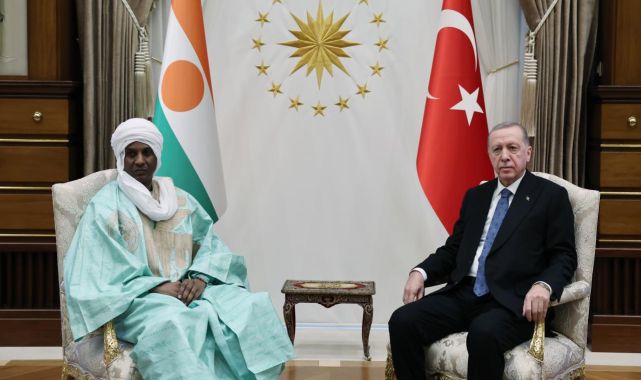 Cumhurbaşkanı Erdoğan, Nijer Başbakanı Zeine'yi kabul etti