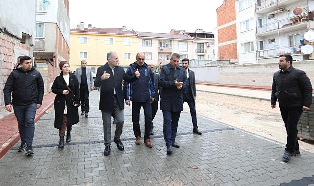 İnegöl'de mahalle otoparkları merkeze nefes aldırıyor