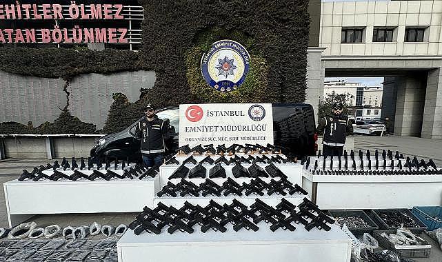 İstanbul'da kaçak silah operasyonlarında 17 kişi tutuklandı