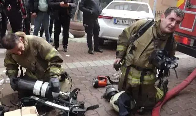 İstanbul'da korkutan yangın: Mahsur kalan 19 kişi kurtarıldı