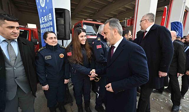Karacabey'e yeni itfaiye binası kazandırıldı