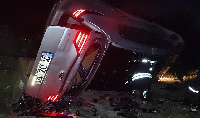Manisa'da kamyon ile otomobilin çarpışması sonucu 1 kişi öldü