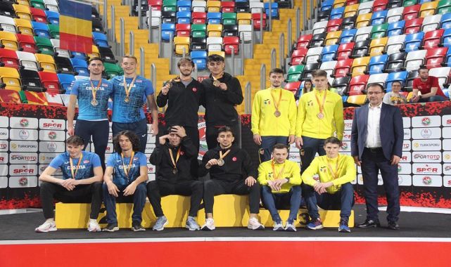 Milli atletler, Balkan Salon Şampiyonası'nda 18 madalya kazandı