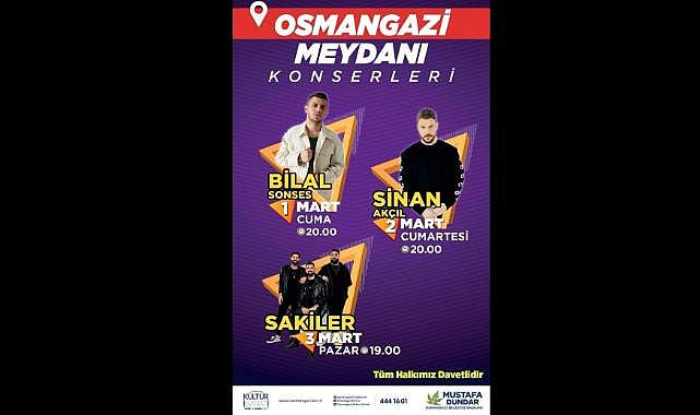 Osmangazi Meydanı’nda coşku sürüyor