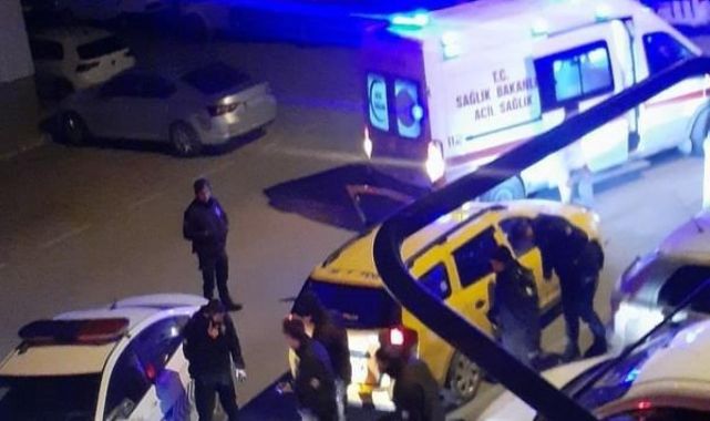 Soğuk havada yolda bırakmadığı kişi tarafından vurulan taksici ağır yaralandı