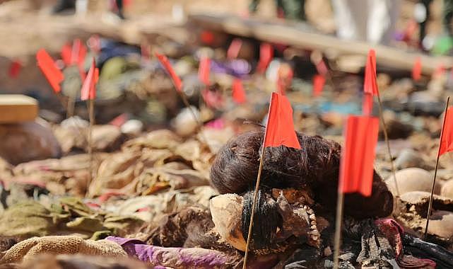 Toplu katliam: 4 bin çöp torbası içinde bin 86 kişiye ait kalıntılar bulundu