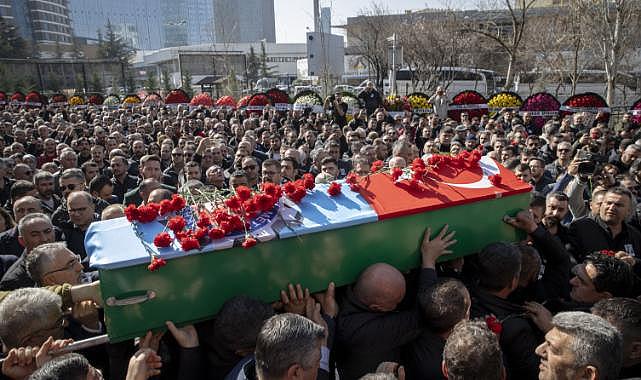 TÜRK-İŞ Genel Başkan Yardımcısı Kavlak için cenaze töreni düzenlendi