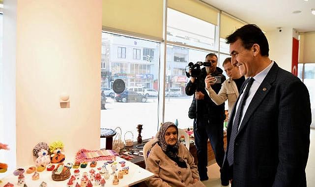 ALBAM sakinlerinden Yaşlılar Haftası sergisi