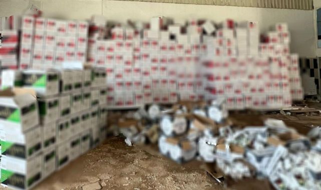 Antalya'da 8 milyon 970 bin boş makaron ele geçirildi
