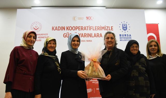 Bakan Göktaş Bursa'da kadın kooperatiflerinin temsilcileriyle buluştu