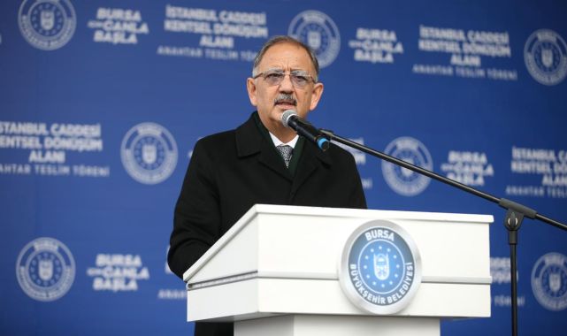 Bakan Özhaseki: Bizim derdimiz ev yapmak