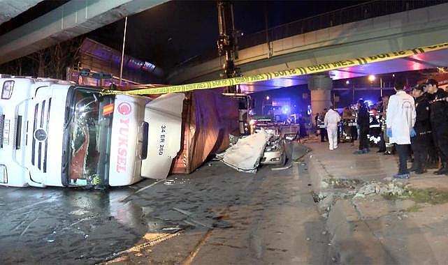 Bakırköy'deki feci kazada acı detay: TIR şoförü uyarıları dikkate almamış