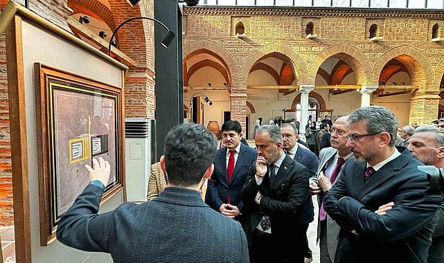 'Besmele-i Şerif' hat eserleri Bursa'da sanatseverlerle buluştu