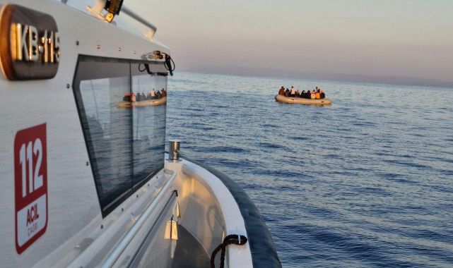 Bodrum açıklarında 37 düzensiz göçmen yakalandı