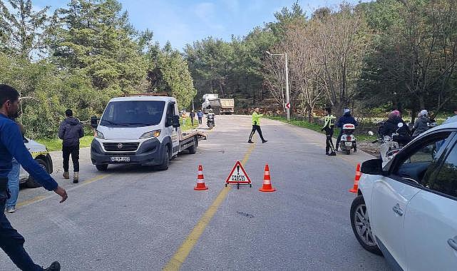 Bodrum'da tırla motosiklet kafa kafaya çarpıştı: 1 ölü