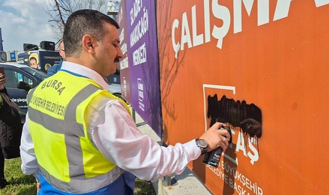 Bursa Büyükşehir’den provakatif eylem hakkında açıklama