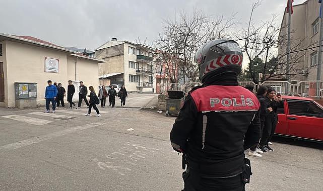 Bursa'da okullar daha güvenli