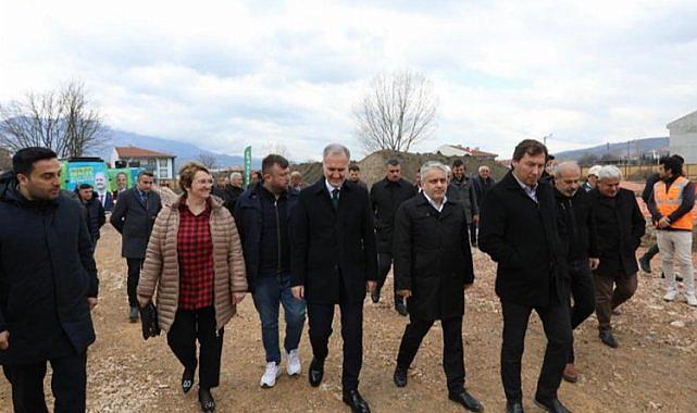 Bursa İnegöl'de Akhisar'a yeni spor salonu