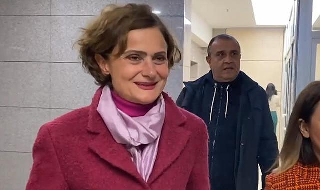 Canan Kaftancıoğlu, ifade vermek üzere adliyeye geldi