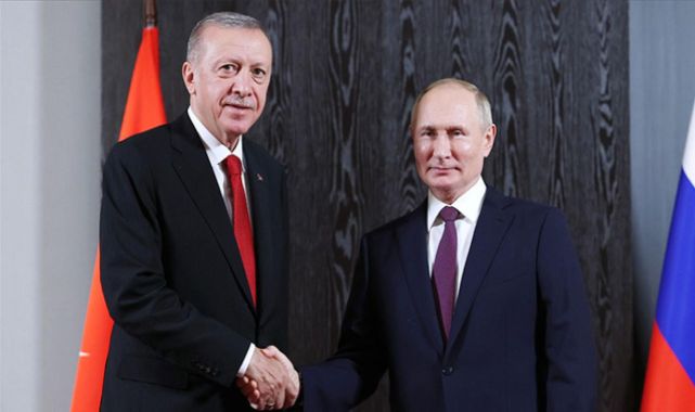 Cumhurbaşkanı Erdoğan'dan Putin'e tebrik telefonu