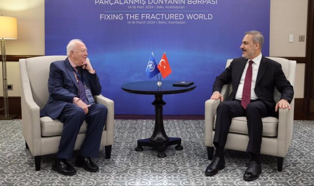 Dışişleri Bakanı Fidan, BM Medeniyetler İttifakı Yüksek Temsilcisi Moratinos ile görüştü