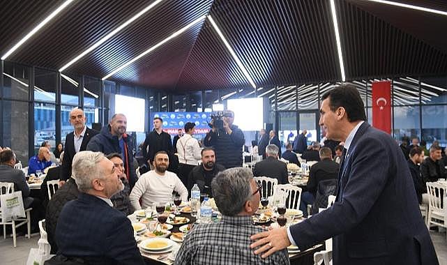 Dündar, amatör spor kulüplerinin temsilcileri ile iftarda buluştu