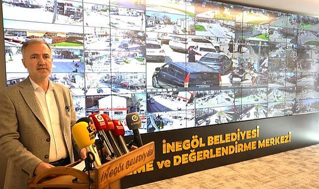 İnegöl'de olası olumsuzluklara 'Akıllı Şehir' önlemi