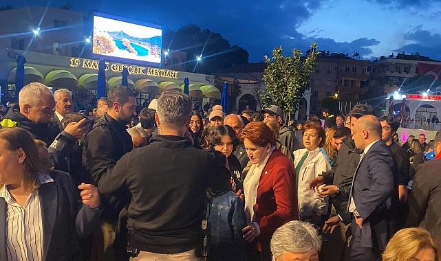 İYİ Parti Genel Başkanı Akşener, Marmaris'te iftar programına katıldı